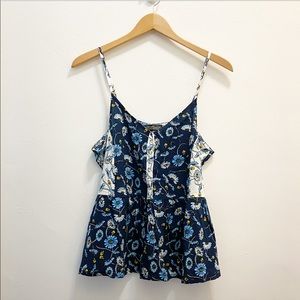 Topshop || Floral Cami Sleep Top